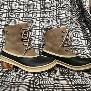 Sorel Slimpack III Khaki II sz 7.5 winter, snow and rain duck boots